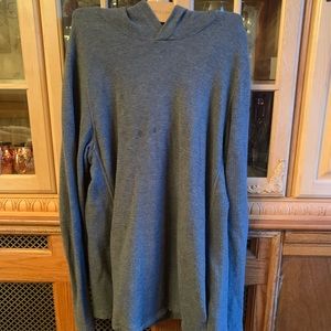 Pull over sweater with hoodie